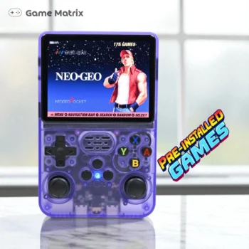 R36S Retro Handheld Video Game Console, Purple, 64GB, 128GB, 256GB, 512GB